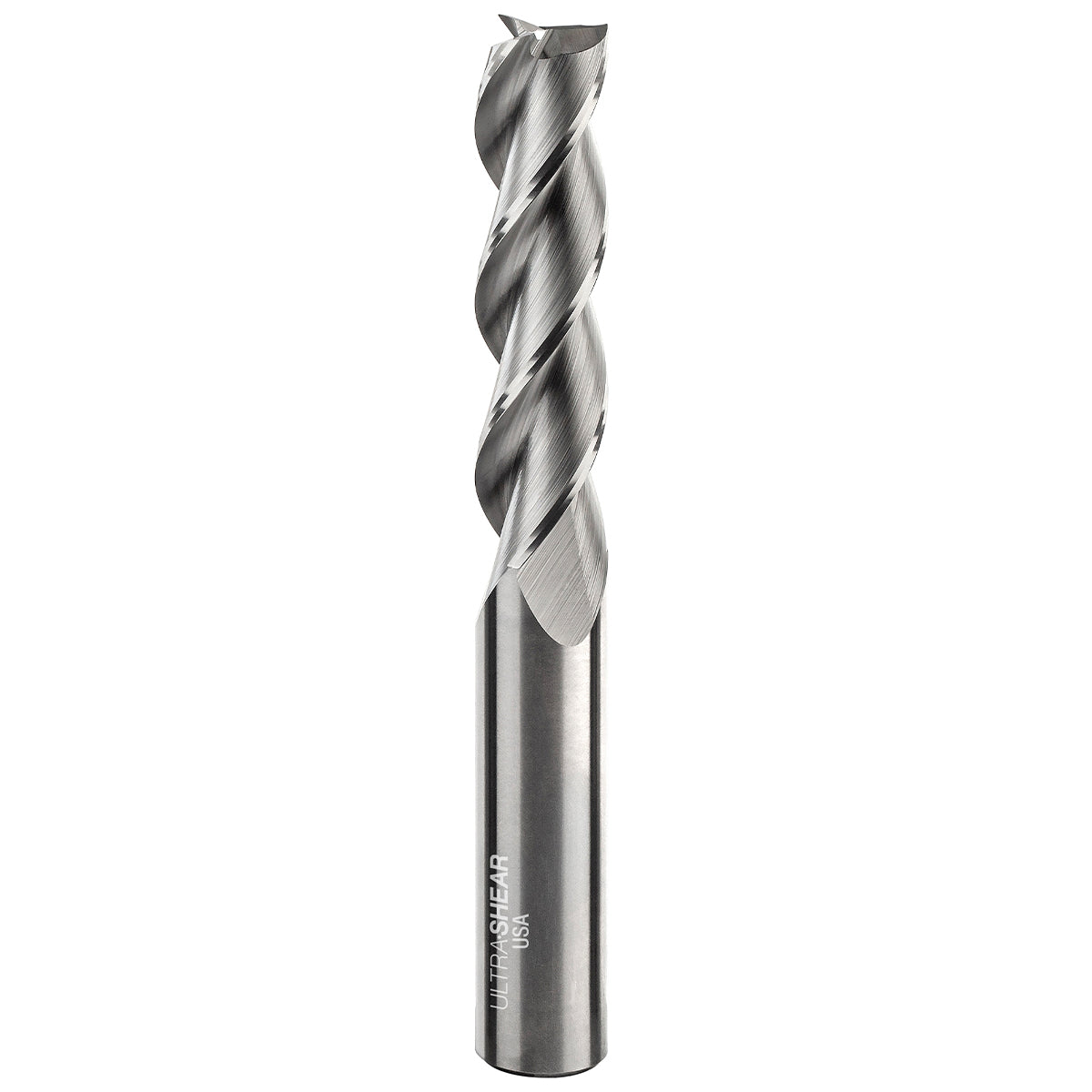 Ultra-Shear End Mill | Aluminum Cutter | 1/2 SH | 1/2 CD | 2 CL | 3 Flute | USA Made - UF27024
