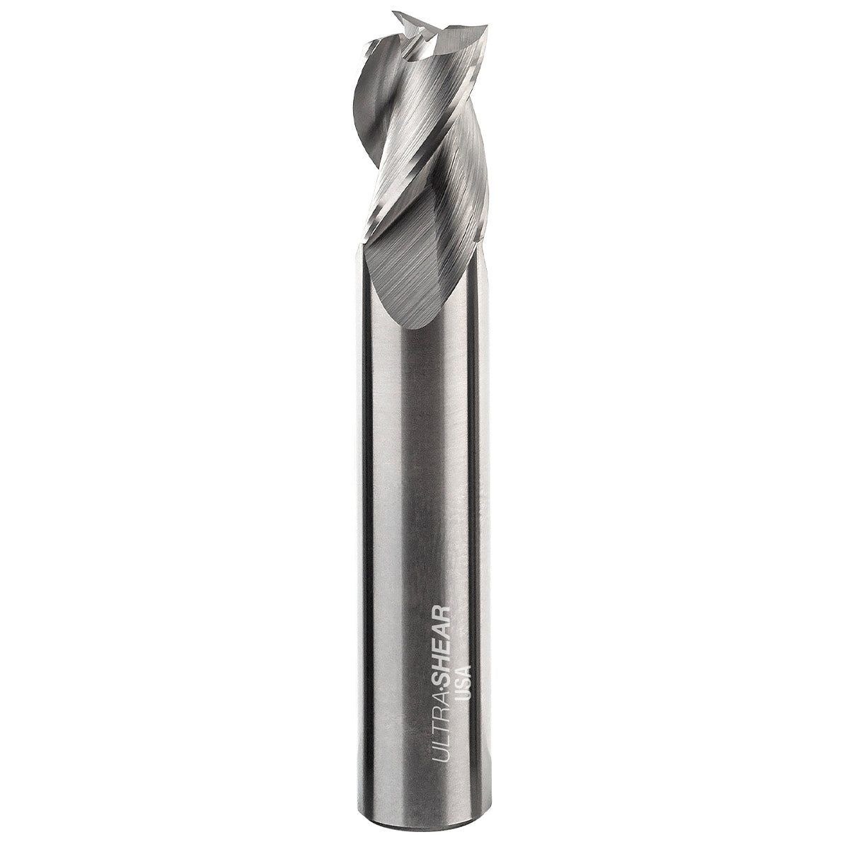 Ultra-Shear End Mill | Aluminum Cutter | 1/2 SH | 1/2 CD | 3/4 CL | 3 Flute | USA Made - UF27051