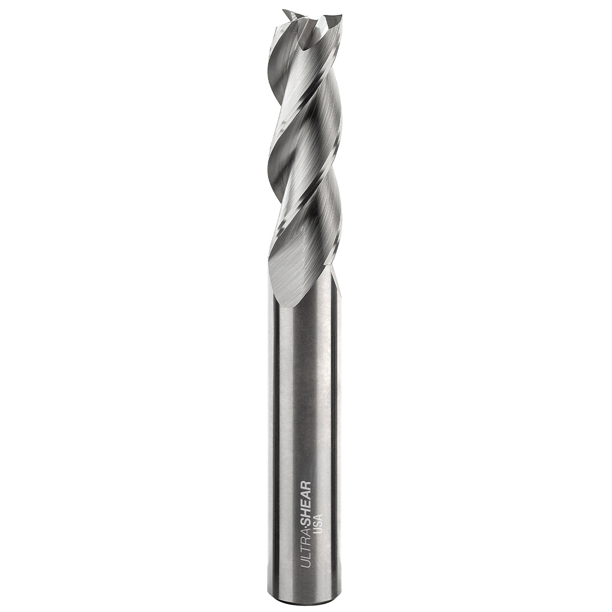 Ultra-Shear End Mill | Aluminum Cutter | 1/2 SH | 1/2 CD | 1-5/8 CL | 3 Flute | USA Made - UF27952