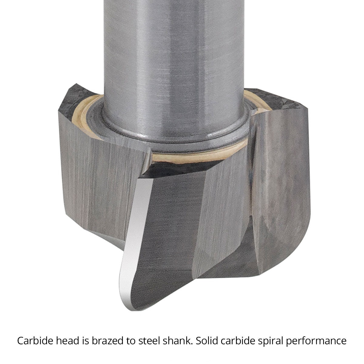 Ultra-Shear Bowl & Tray Router Bits, Big Bowl, 5/16 Radius | 1/2 SH | 1 CD | 5/8 CL | 3 FL | Carbide Head - US5313BBB