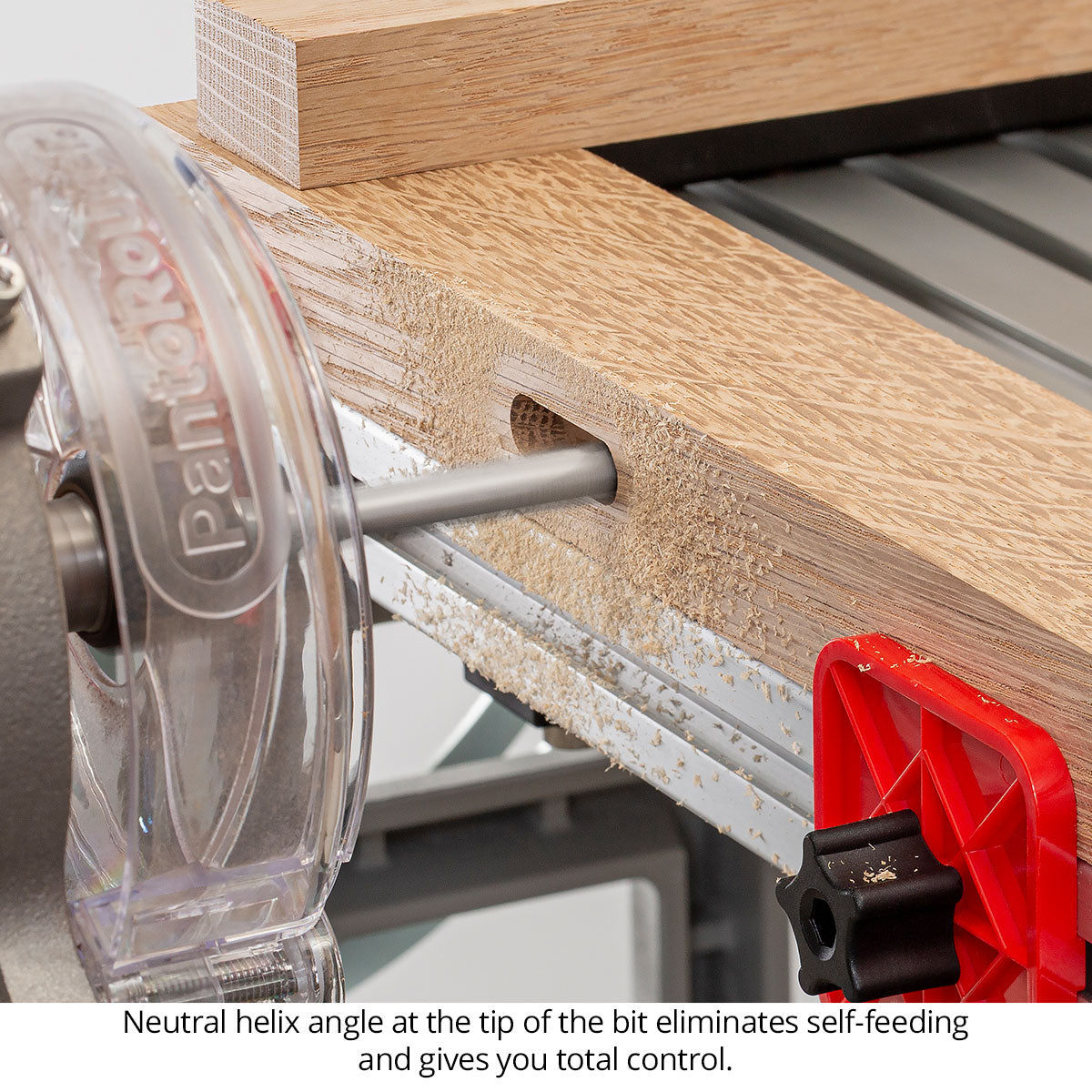 Ultra-Shear Variable Helix Joinery Router Bit 3/8 SH | 3/8 CD | 1-1/2 CL | Solid Carbide | USA Made - US523715UV