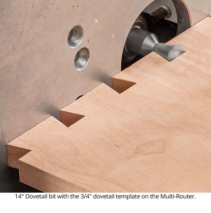 Ultra-Shear Spiral Dovetail Router Bits 3 Piece Set | 1/2 SH | 1/2 CD | 2 FL | Solid Carbide, Up Cut - US5250SDU-3PC