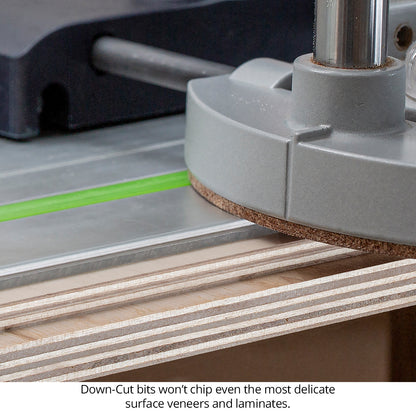 Ultra-Shear Spiral Router Bits 1/4 SH | 1/4 CD | 3/4 CL | 2 FL | Solid Carbide, Down Cut - US2075D