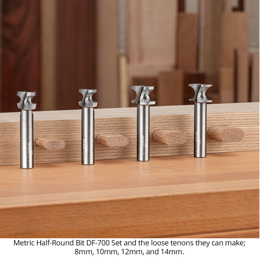 Ultra-Shear Metric Half-Round Bit 1/2 SH | 12mm | 2 FL | Carbide Head | USA Made - US512MHR