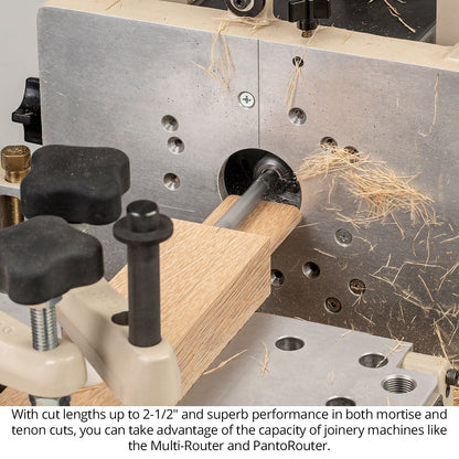 Ultra-Shear Variable Helix Joinery Router Bit 12 Piece Master Set | Includes Collet Adapter | USA Made - USUV-12PC